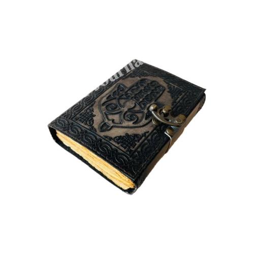 Vintage HUMSA Book of Shadows Journal for Writing Men & Women School Office Supplies Emboossed Travel Planner Notebook Diary